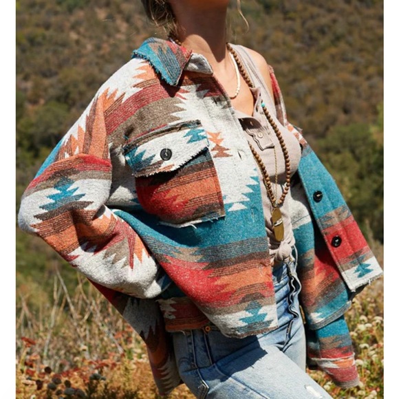 La Miel Eldora Aztec Jacket - Picture 2 of 6